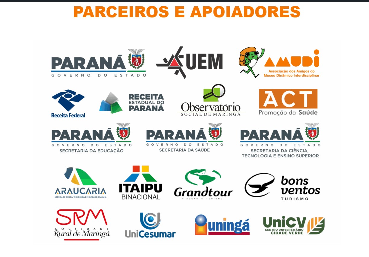 Parceiros e apoiadores do MUDI